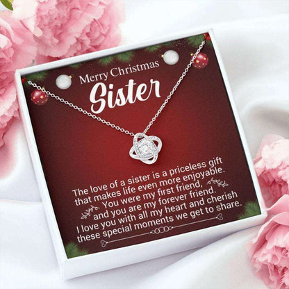 Sister Necklace, Sister Christmas Gift “ Best Sister Ever “ Necklace For Sister “ Love Gifts “ Christmas Gift Gifts For Friend Rakva