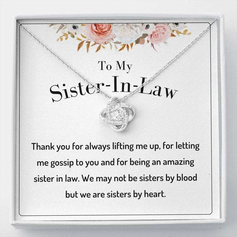 Sister Necklace, Sister In Law Gift, Sister In Law Wedding Gift, Sister In Law Necklace, Sister In Law Birthday Necklace Gift Gifts For Friend Rakva