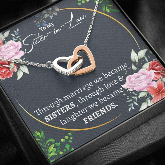 Sister Necklace, Sister In Law Necklace, Gift For Sister In Law Wedding, Future Sister In Law Gifts For Friend Rakva