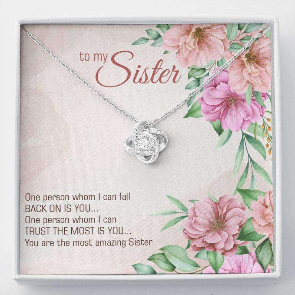 Sister Necklace, Sister Love Gift “ Sentimental Sis Gift “ Message Card Sister “ Family Christmas Gift Gifts For Friend Rakva