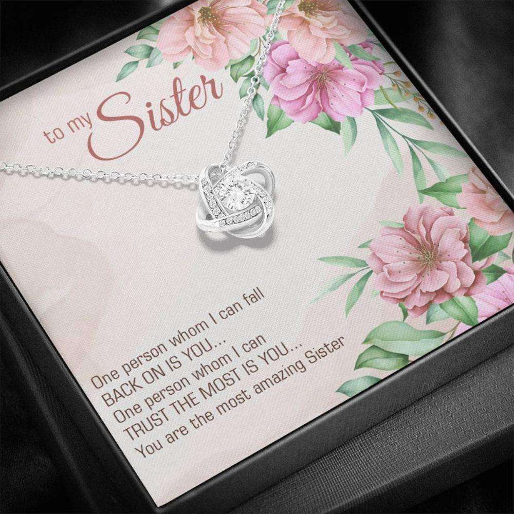 Sister Necklace, Sister Love Gift “ Sentimental Sis Gift “ Message Card Sister “ Family Christmas Gift Gifts For Friend Rakva