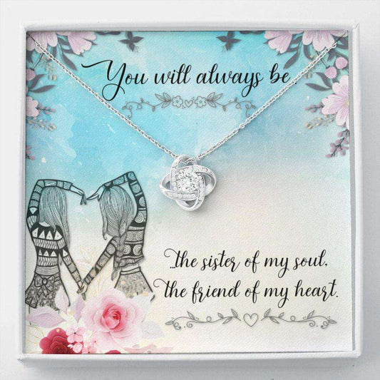 Sister Necklace, Soul Sister Best Friend Necklace, Bff, Bestie, Soul Sister, Bridesmaid Gift Gifts For Friend Rakva