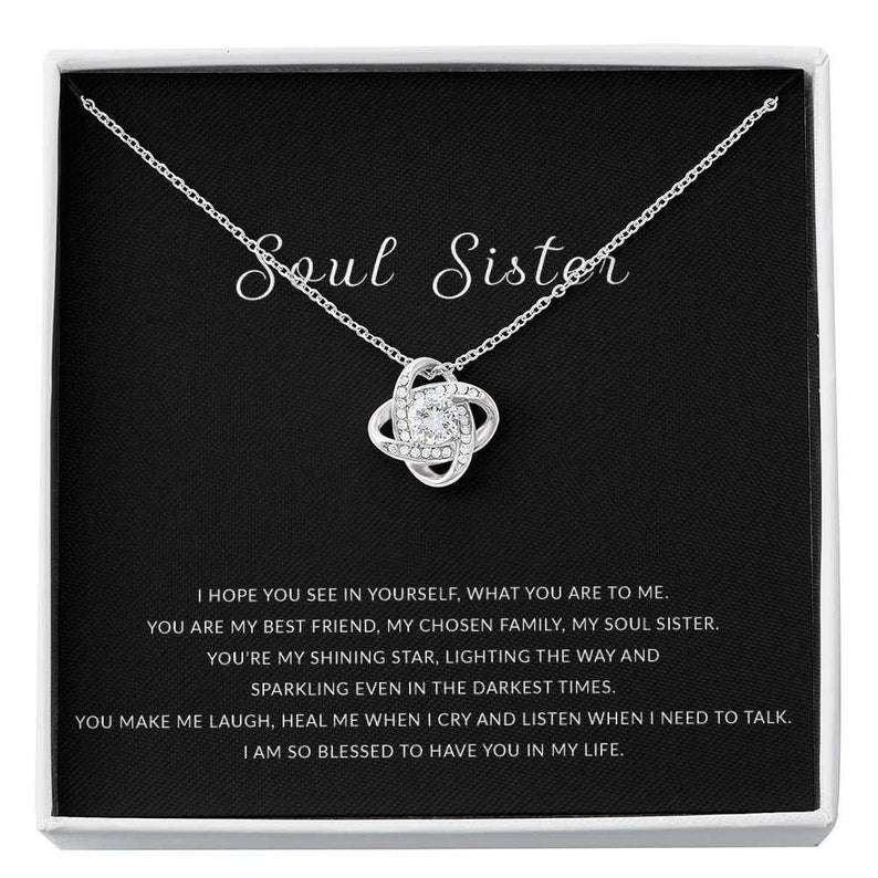 Sister Necklace, Soul Sister Necklace, Soul Sister Gift, Best Friend Gift, Best Friend Necklace, Unbiological Sister Gift Gifts For Friend Rakva