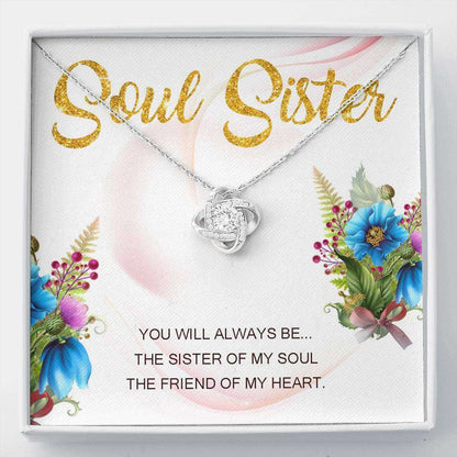 Sister Necklace, Soul Sisters Necklace Gift, Bff Necklace, Best Friend Gift Gifts For Friend Rakva