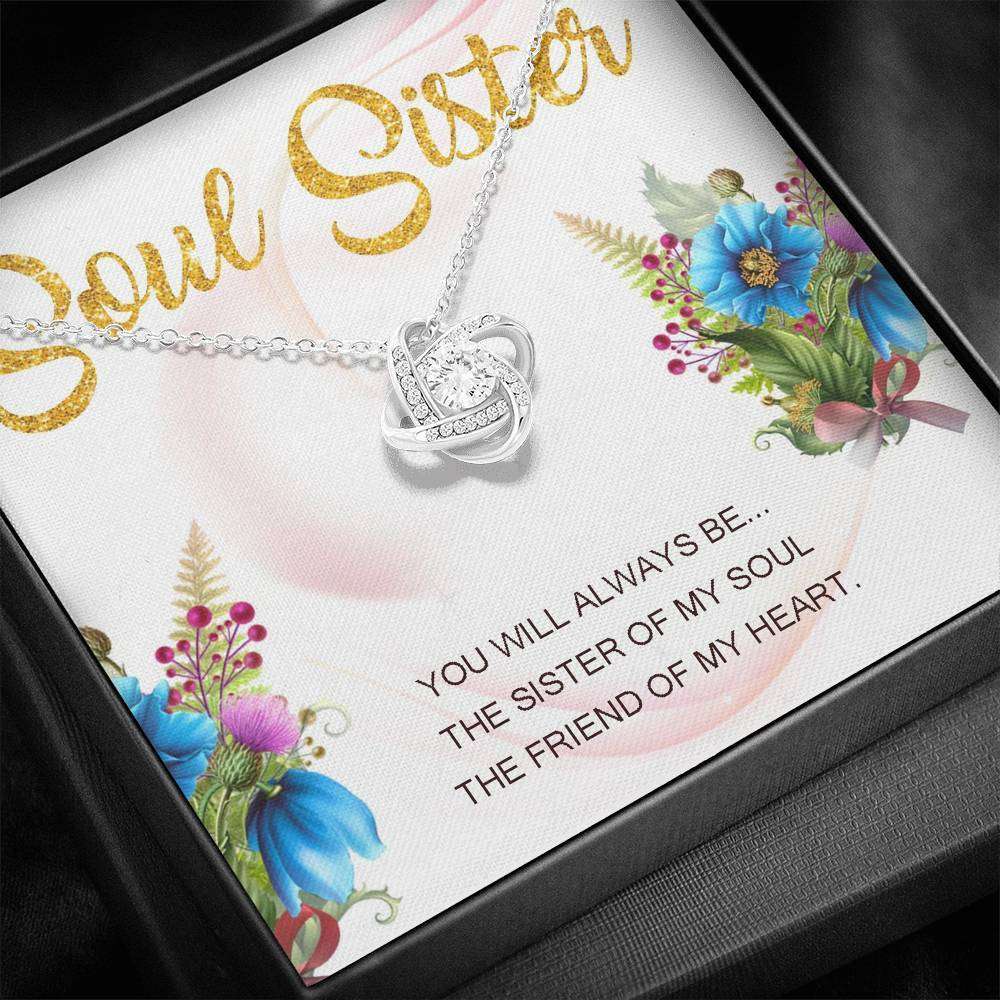 Sister Necklace, Soul Sisters Necklace Gift, Bff Necklace, Best Friend Gift Gifts For Friend Rakva