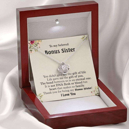 Sister Necklace, Special Gift For Bonus Sister, Gift For Bonus Sister, Bonus Sister Necklace, Sister In Law Gift, Sister Of The Groom Gifts for Sister Rakva