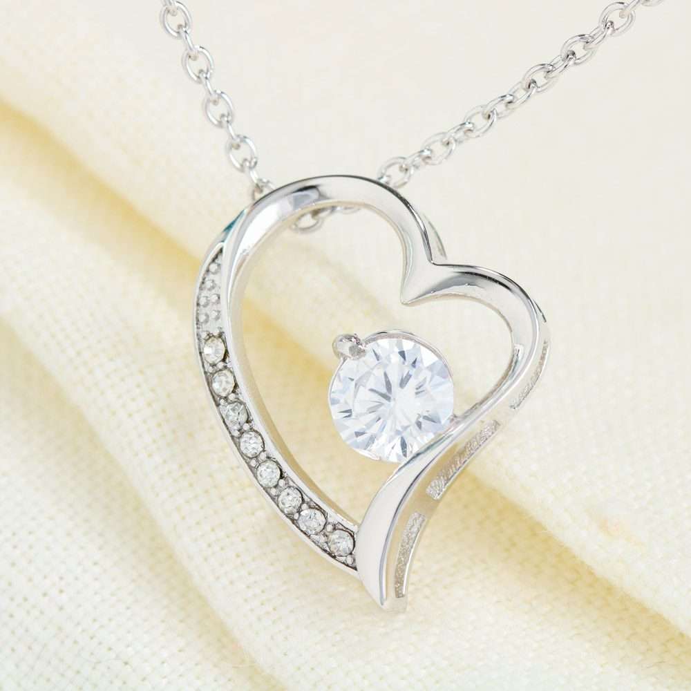 Sister Necklace, To A Super Amazing Bonus Sister “ Forever Love Necklace Gifts for Sister Rakva