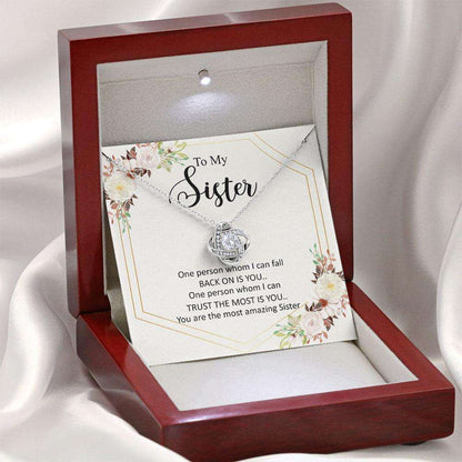 Sister Necklace, To My Sister Necklace With Message Card Box Gift For Sister Love Always, For Women, Necklace For Sister Gifts for Sister Rakva