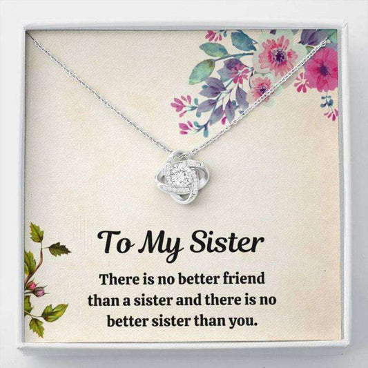 Sister Necklace, To My Sister Necklace Œfriend” Best Friends Bff Birthday Gift Gifts For Friend Rakva