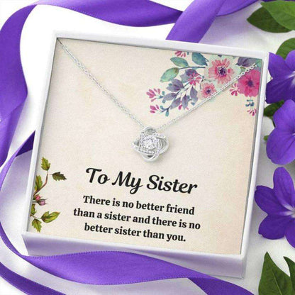 Sister Necklace, To My Sister Necklace Œfriend” Best Friends Bff Birthday Gift Gifts For Friend Rakva