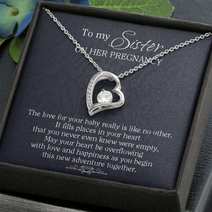 Sister Necklace, To My Sister On Her Pregnancy Necklace, Gift For My Sister, Pregnant Sister Gift, Necklace For Sister Gifts for Sister Rakva