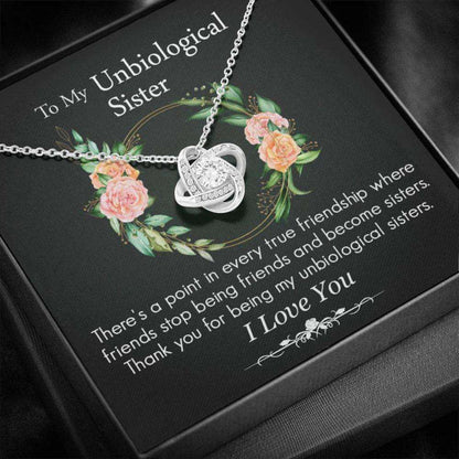 Sister Necklace, To My Unbiological Sister, Best Friend Gifts, Best Friend Necklace, Best Friend Birthday Gifts Gifts For Friend Rakva