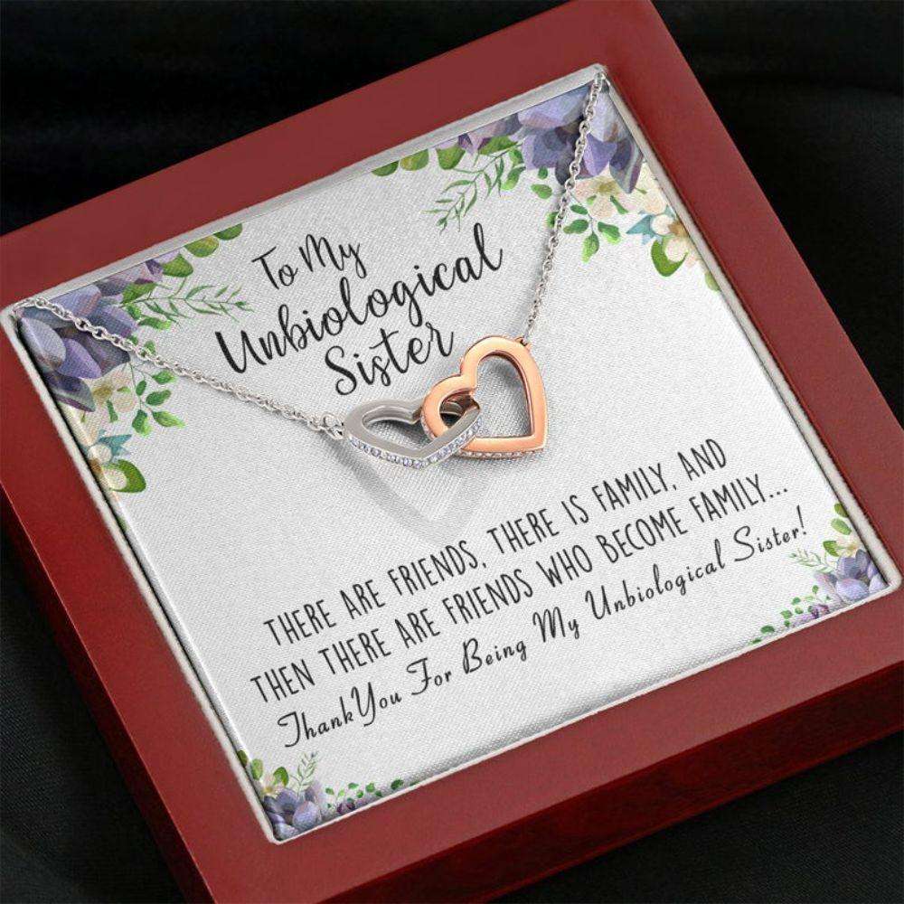 Sister Necklace, Unbiological Sister Necklace, Best Friend, Soul Sister, Bridesmaid Gift, Bff Gift Gifts For Friend Rakva