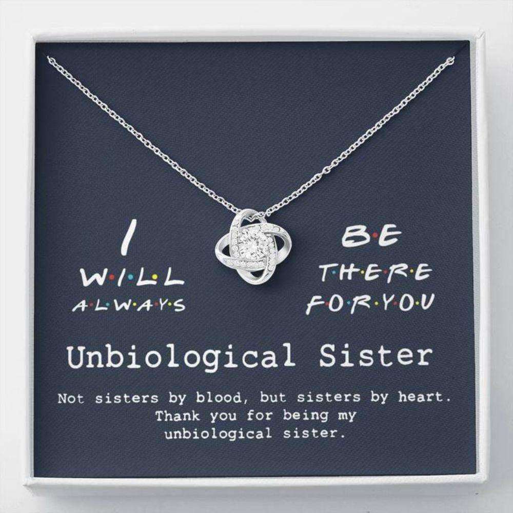 Sister Necklace, Unbiological Sister Necklace “ Best Friend Soul Sister Sister-In-Law Gift Gifts For Friend Rakva