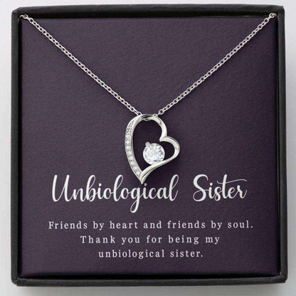 Sister Necklace, Unbiological Sister Necklace “ Best Friend Soul Sister Sister-In-Law Gift Gifts For Friend Rakva