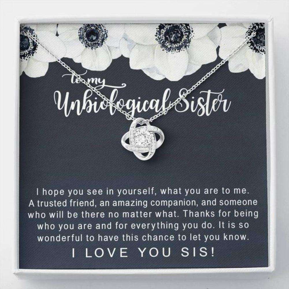 Sister Necklace, Unbiological Sister Necklace “ Best Friend Soul Sister Sister-In-Law Gift Gifts For Friend Rakva