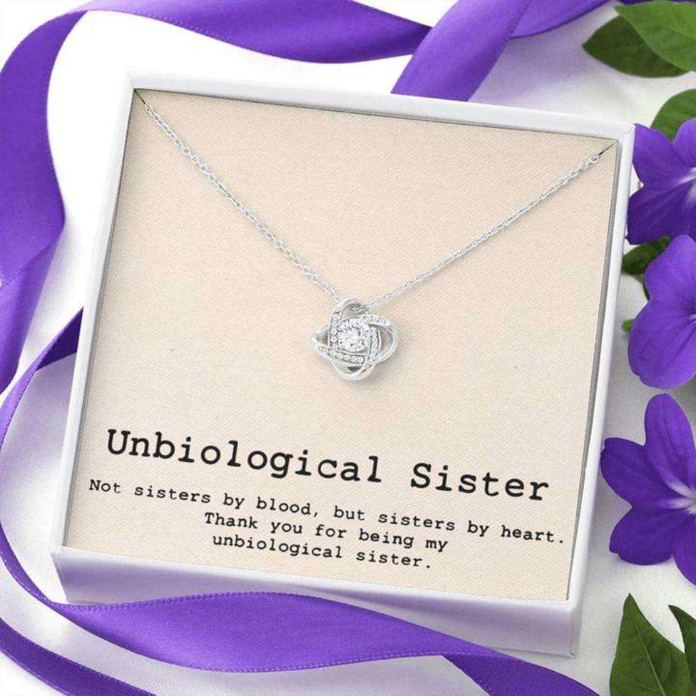 Sister Necklace, Unbiological Sister Necklace “ Best Friend Soul Sister Sister-In-Law Gift Gifts For Friend Rakva