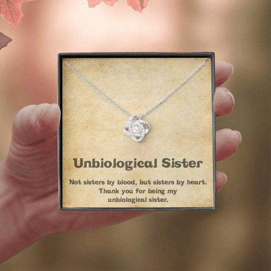 Sister Necklace, Unbiological Sister Necklace, Gift For Best Friend, Bestie, Bff, Soul Sister, Sister In Law Gifts For Friend Rakva