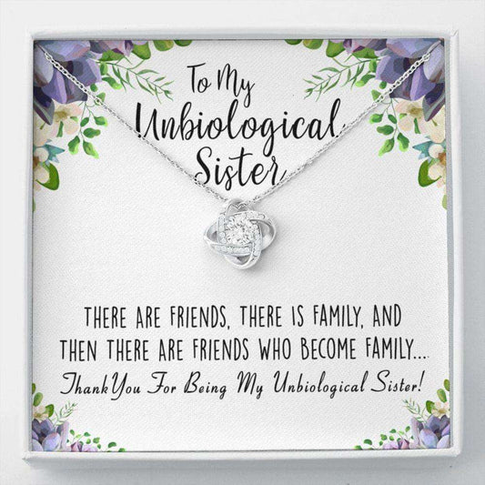 Sister Necklace, Unbiological Sister Necklace, Gift For Best Friend Soul Sister Bridesmaid Bff Sister In Law Gifts For Friend Rakva