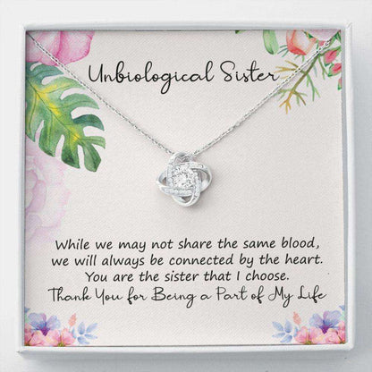 Sister Necklace, Unbiological Sister Necklace, Gift For Best Friend Soul Sister Bridesmaid Bff Sister In Law Gifts For Friend Rakva