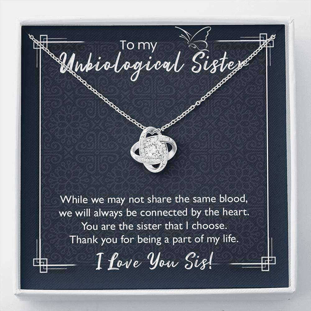 Sister Necklace, Unbiological Sister Necklace, Soul Sister Bridesmaid Gift For Bestie, Best Friend Bff, Sister In Law Gifts For Friend Rakva