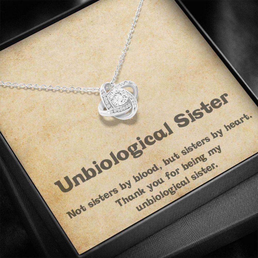 Sister Necklace, Unbiological Sister Necklace, Soul Sister, Sister In Law Necklace, Step Sister Gift, Tribe Necklace, Best Friend Gift, Bff Gift Gifts For Friend Rakva