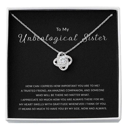 Sister Necklace, Unbiological Sister Necklace, Unbiological Sister Gift, Best Friend Gifts, Unbiological Sister Jewelry, Bff Necklace Gifts For Friend Rakva