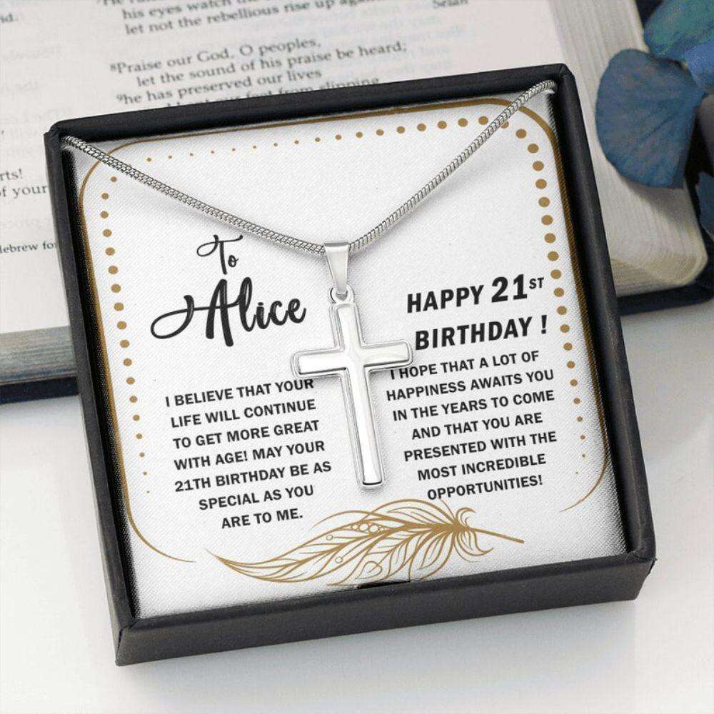 Son Necklace, 21St Birthday Necklace For Him, 21St Birthday Necklace For Man, Birthday Necklace For 21 Years Old Gifts For Son Rakva