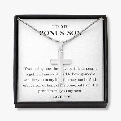 Son Necklace, Bonus Son Necklace Gift, Birthday Gift For Bonus Son, Stepson Christmas Gift, Graduation Gifts Gifts For Son Rakva