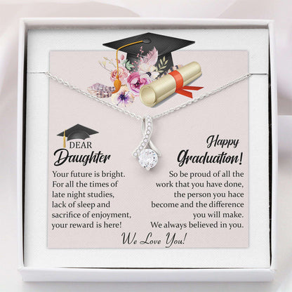 Son Necklace, Daughter Necklace, Class Of 2022 Graduation Necklace “ Necklace For Daughter Gift Graduation “ Alluring Beauty Dughter's Day Rakva