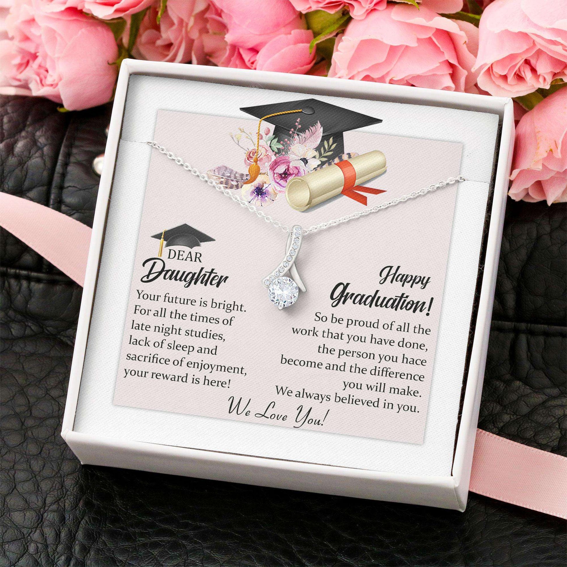 Son Necklace, Daughter Necklace, Class Of 2022 Graduation Necklace “ Necklace For Daughter Gift Graduation “ Alluring Beauty Dughter's Day Rakva