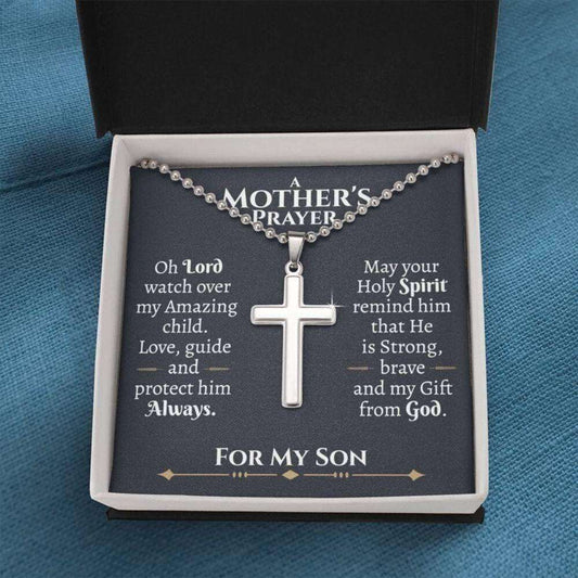 Son Necklace, Mothers Prayer For Son Necklace, A Prayer For My Son, Prayer For Son Protection, Prayers For My Grown Son Gifts For Son Rakva