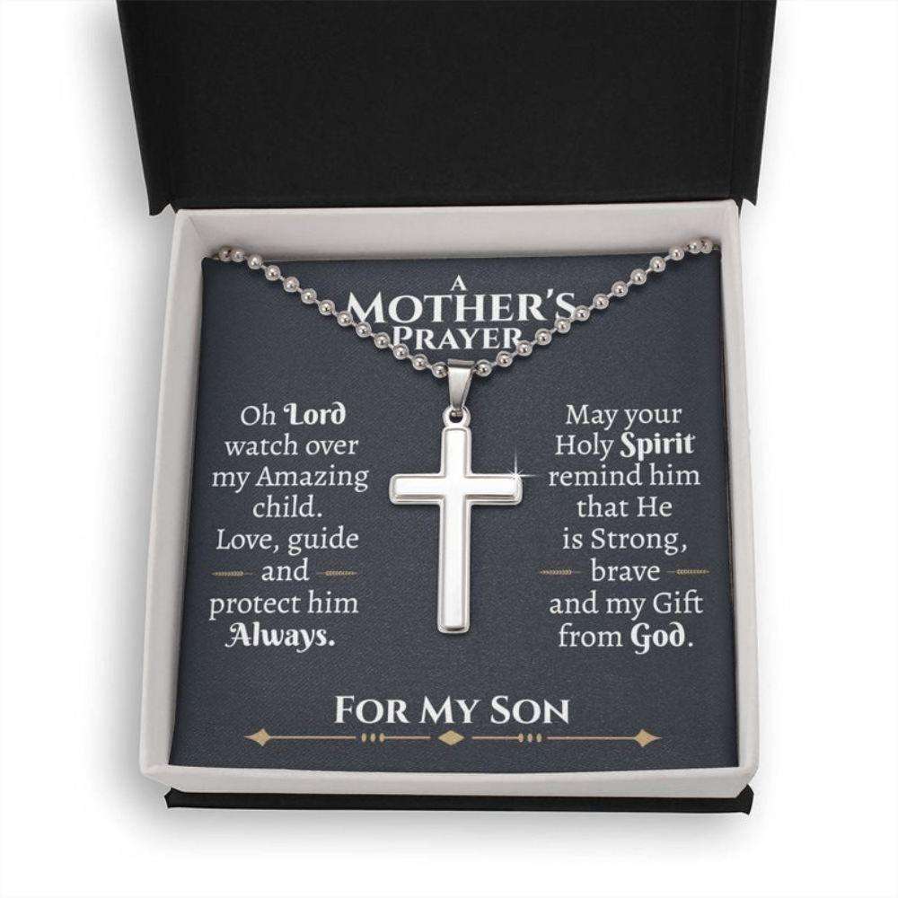 Son Necklace, Mothers Prayer For Son Necklace, A Prayer For My Son, Prayer For Son Protection, Prayers For My Grown Son Gifts For Son Rakva