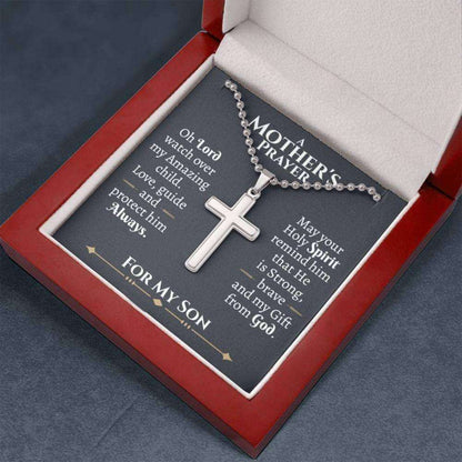 Son Necklace, Mothers Prayer For Son Necklace, A Prayer For My Son, Prayer For Son Protection, Prayers For My Grown Son Gifts For Son Rakva