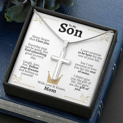 Son Necklace, Son Gift From Mom, Gift To Son From Mom, Sentimental Gift For My Son, Birthday Necklace Gift For A Son, Gift For Grown Son Meaningful Gifts For Son Rakva