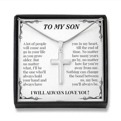 Son Necklace, To My Son Cross Necklace, Gift For Son From Mom, Christmas Gifts For Son From Mom, Mom To Son Gift Gifts For Son Rakva