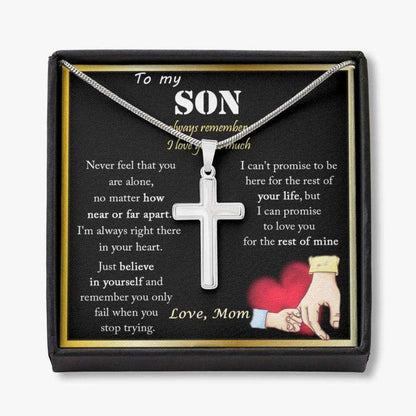 Son Necklace, To My Son Necklace, Gift For Son From Mom, Necklace For Son, Sentimental Gift For My Son, Birthday Necklace Gift Gifts For Son Rakva