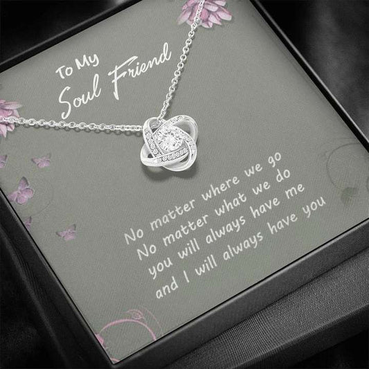 Special Gift For Girl Bestfriend - Pure Silver Pendant & Message Card | Combo Gift Box Gifts For Friend Rakva