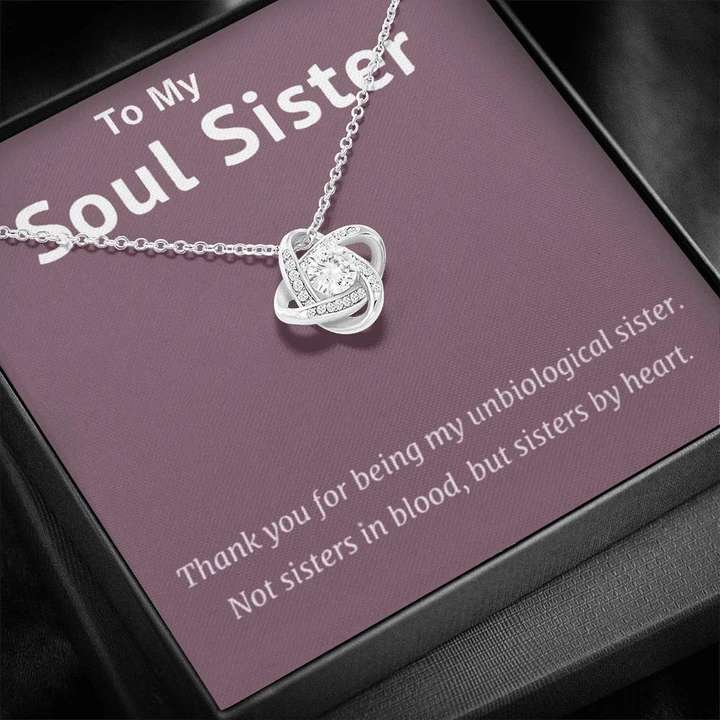 Special Gift For Soul Sister / Best Friend - 925 Sterling Silver Pendant Gifts For Friend Rakva