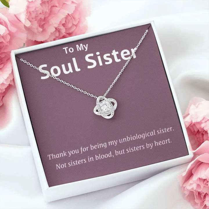 Special Gift For Soul Sister / Best Friend - 925 Sterling Silver Pendant Gifts For Friend Rakva