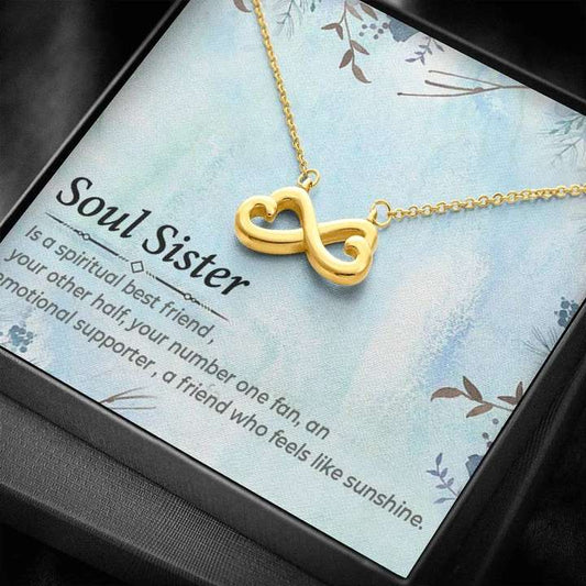 Special Gift For Soul Sister/Female Best Friend - 925 Sterling Silver Pendant Gifts For Friend Rakva