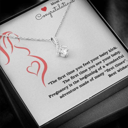 Special Silver Gift For Mom-To-Be - 925 Sterling Silver Pendant Gifts For Mom To Be (Future Mom) Rakva