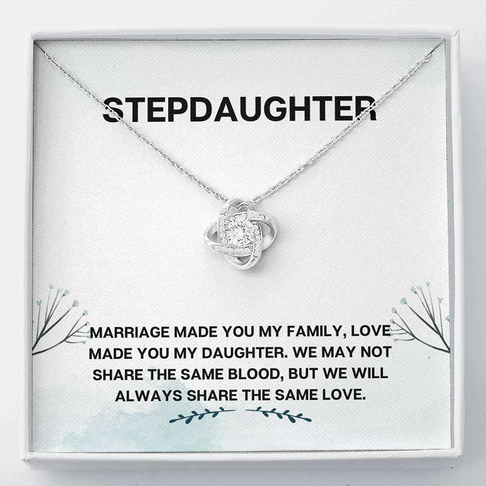 Step-Daughter Necklace, Bonus Daughter, Adopted Daughter, Daughter In Law Dughter's Day Rakva