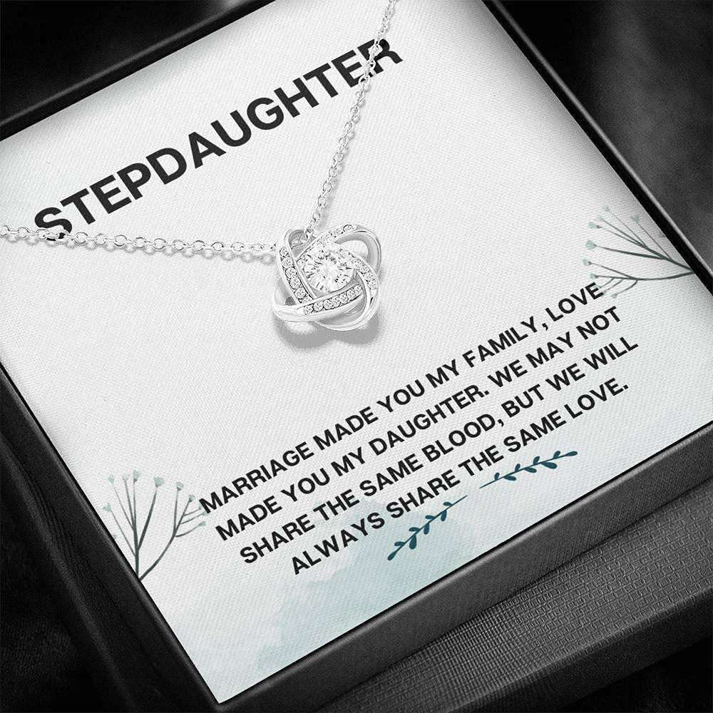 Step-Daughter Necklace, Bonus Daughter, Adopted Daughter, Daughter In Law Dughter's Day Rakva