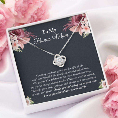 Step Mom Necklace, Bonus Mom Necklace, Step Mother Gift From Bride Gifts for Mother (Mom) Rakva