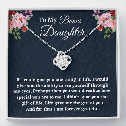 Stepdaughter Necklace, Gift For Stepdaughter, Bonus Daughter Gift, Necklace Birthday Gift From Stepmom Present For Stepdaughter Dughter's Day Rakva