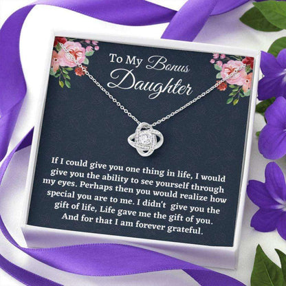 Stepdaughter Necklace, Gift For Stepdaughter, Bonus Daughter Gift, Necklace Birthday Gift From Stepmom Present For Stepdaughter Dughter's Day Rakva