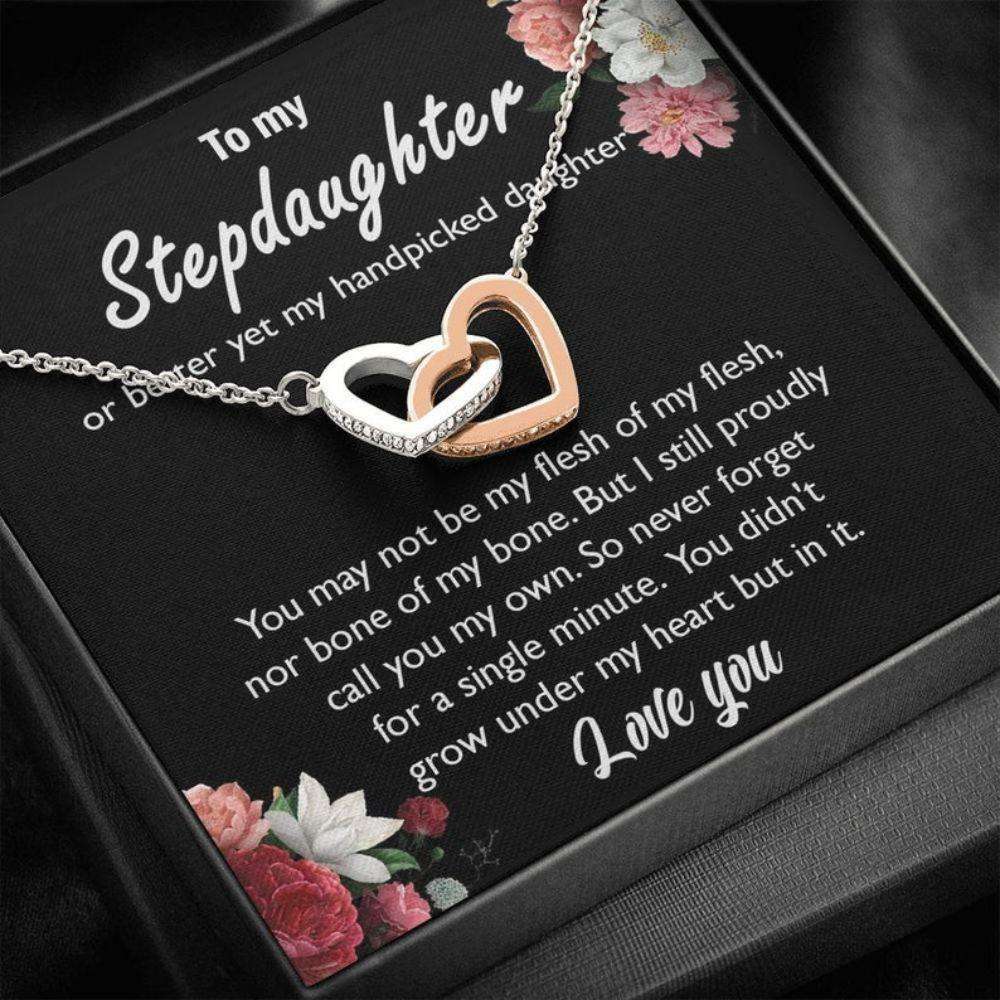 Stepdaughter Necklace, Gift For Stepdaughter, Unbiological Daughter Gift, Bonus Daughter, Stepdaughter Birthday, Step Daughter Gift Dughter's Day Rakva