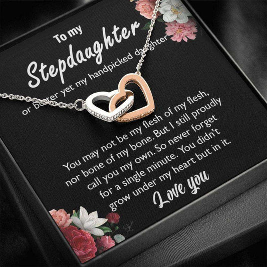 Stepdaughter Necklace, Gift For Stepdaughter, Unbiological Daughter Gift, Bonus Daughter, Stepdaughter Birthday, Step Daughter Gift Dughter's Day Rakva