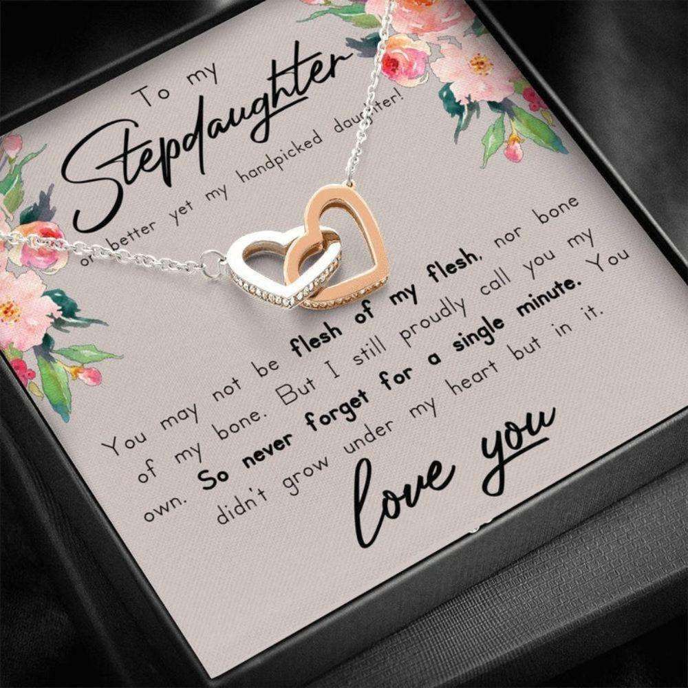 Stepdaughter Necklace, Stepdaughter Necklace, Stepdaughter Wedding Gift, Bonus Daughter, Stepdaughter Birthday, Unbiological Daughter Dughter's Day Rakva